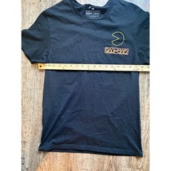 Pac-Man Mens Graphic T-Shirt Black C-Life Group Retro Gaming Size Medium M