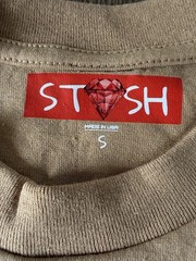 STV$H Unisex Cherub Angel Graphic Tee Tan Made In USA Size S