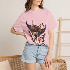 Paper Cut Night Market Radio Manta T-Shirt Graphic
