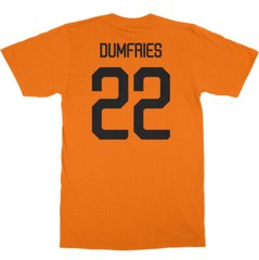 Dumfries 22 Jersey Style Netherlands Soccer Cup Fan Unisex T-Shirt