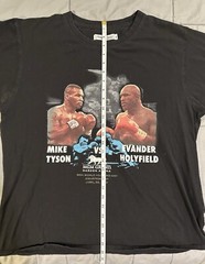 Headgear Classics Vintage Mike Tyson vs Holyfield Tshirt Mens Size XL 1997 MGM