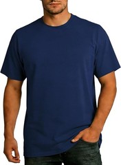 True Classic Men’s T-Shirt Short Sleeve Athletic Cut Crew Neck Basics Tee Shirt