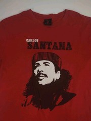 Carlos by Carlos Santana Men’s Red T-shirt Official Merchandise Large