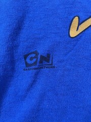 Y2K Adventure Time T Shirt S Cartoon Network Blue Delta Preowned Big Graphic