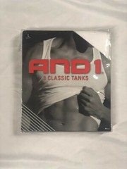 New AND1 Men’s 3 Pack Classic Ribbed Tanks A Shirts, White, Size LARGE Only