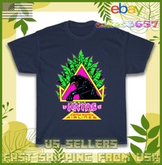 New Santa Monica Airline NATAS Logo Men’s T-Shirt American Style T Shirt