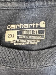 Carhartt K87 Heavyweight Pocket Tee Men’s 2XL Loose — Navy Workwear Fade