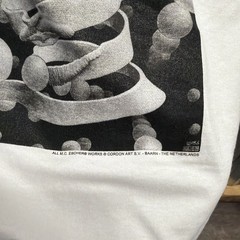 Vintage M.C. Escher Bond Of Union Art Graphic T-Shirt Size Large See Photos