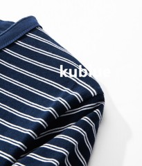 Men’s Sailor’s Henry Short Sleeve Striped Henley Collar Shirt T-shirt