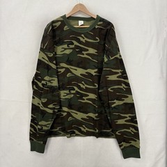 Rothco Shirt Mens 5XL Green Camo Thermal Long Sleeve Crew Neck Military Rugged