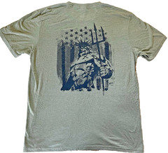 District Team X Posidian Shirt/ Perfect Tri/ Large/ Olive/ Pre Owned/ Excellent