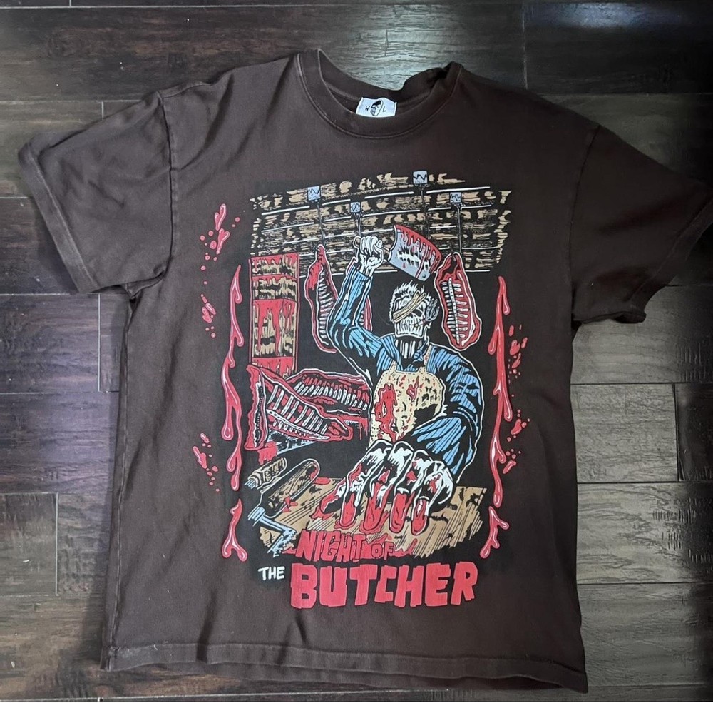 Warren Lotas ‘Night of the Butcher’ Oversized Tee Size XL