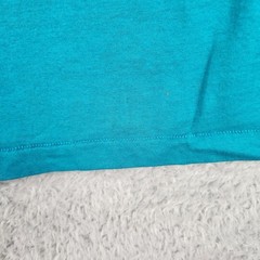 Vintage Fiesta Key Shirt Mens Medium Blue Sleeveless Diamond Florida Beach 70s