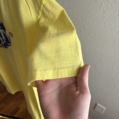 Vintage 1980/90’s Single Stitch Yellow Pedigree Graphic Tee Shirt – Large