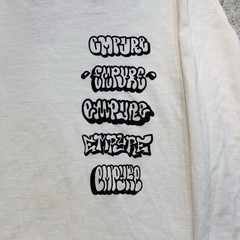 Empyre White Black Logo Long sleeve Shirt Mens Sz S Streetwear Skater