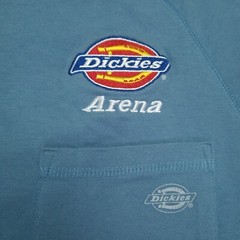 Dickies Performance Temp-IQ Tshirt With Dickies Arena Embroidered Teal Size M