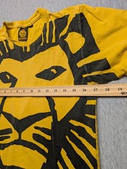 Disney The Lion King The Broadway Musical Graphic T-Shirt sz small