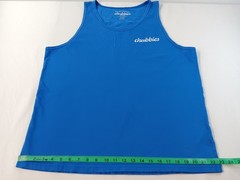 Chubbies Mens XXL Skys Out Thighs Out Blue Soto Tank Top Graphic Tee Sleeveless