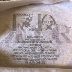 Notorious BIG TShirt White Womens Large Life After Death Brooklyn Mint Rook AsIs