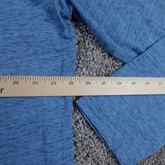 Butter Cloth Henley Shirt Mens 3XL Blue Icy Cotton Mint Fabric Performance