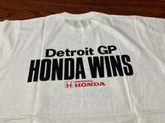 Canon Williams Honda Formula 1 Detroit Grand Prix Tee T Shirt One Size Vtg 1985