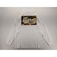 NWT Costa Del Mar The Hunt Long-Sleeve T-Shirt in White size Medium