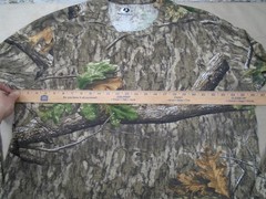 Mens Moasy Oak Country Roots Camo T Shirt Long Sleeve Hunting Outdoor Size 3XL