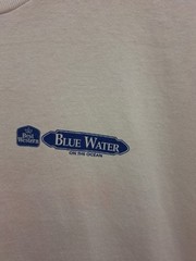 Vintage 1997 Best Western Blue Water Ocean T-Shirt Hanes Heavyweight 50/50 USA M