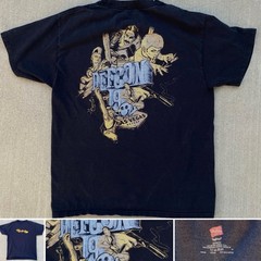 Defcon 19 Fabulous Las Vegas T Shirt Front Back Graphics Worn Has A Fade Size M