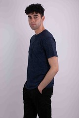 Men’s Short Sleeves Henley T-shirt