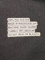 Alleson Athletic Men’s Black Stretch Polyester Crew Neck Short Sleeve T-Shirt 3X