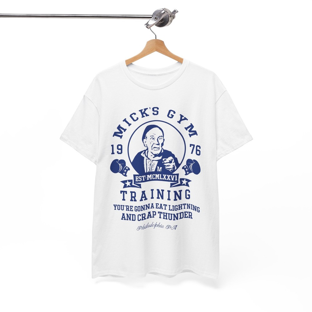 Mickss Gym Shirt Boxer Boxing Gloves Rocky Film Movie Funny Gift Unisex Tee