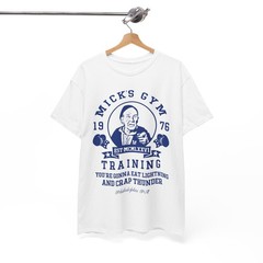 Mickss Gym Shirt Boxer Boxing Gloves Rocky Film Movie Funny Gift Unisex Tee