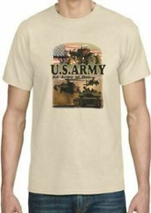 Adult DryBlend® T-Shirt – ( US ARMY – AMERICAN PRIDE / MILITARY )