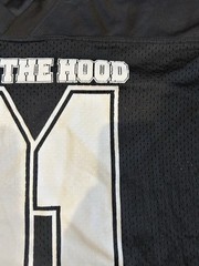 Boyz N The Hood Jersey Mens Medium M Black Hybrid Football Mesh Doughboy 91