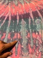 Vintage 90s Protect Our Oceans Shirt Mens XL Tie Dye Love Earth Hippie Backside