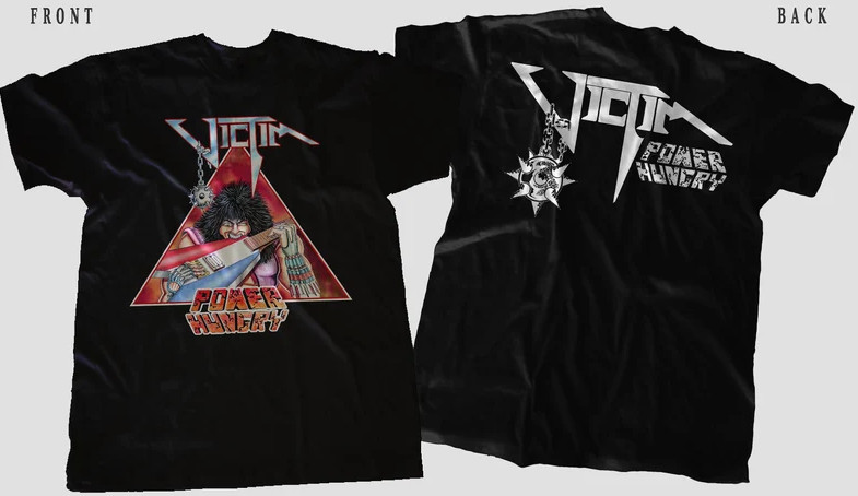 New Dtg / Dtf printed t-shirt – VICTIM’ – Power Hungry – Size :S-5XL