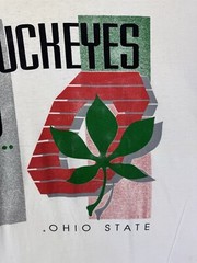 Vintage 80’s Ohio State The Buckeyes NCAA University Logo School Sports 2XL T
