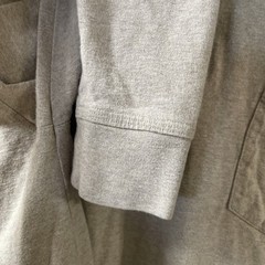 Wrangler Riggs Workwear Henley Shirt Mens Large Beige Pockets Long Sleeve 🌵🪸