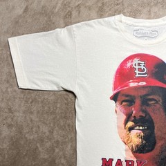 Mitchell & Ness Mark McGwire St Louis Cardinals Shirt Mens Medium Cream MLB Tee
