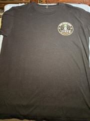 Tultex Steve Miller Band Joker 2014 Black Graphic T-Shirt Men’s L Cotton