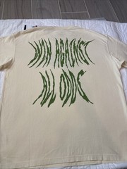 Nike Sportswear Large Max90 T-Shirt Win Against All Odds Cream HV1675-113 NWT
