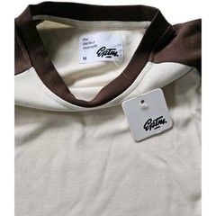 EPTM 100% Cotton T-SHirt Men’s Sz Med Cream/Brown Square Bottom Urban Mod