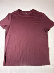 Men’s Goodfellow &Co. Maroon Short Sleeve T-Shirt Size L