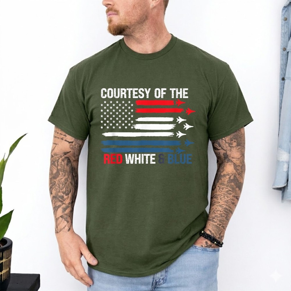 Courtesy of The Red White and Blue T-Shirt