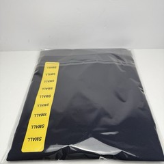 Adidas Mens Short Sleeve Tee Shirt Navy Blue With Yellow Logo Size Small NWT