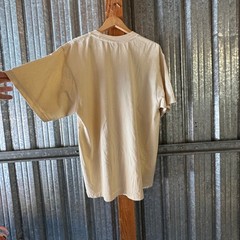 Shaka Wear Pale Yellow Super Max Heavy Streetwear Cotton T Shirt Men’s Large