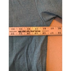 PATAGONIA Men’s Teal Pocket T Ocean Mountains Small (Slim Fit) $45 Retail Blue