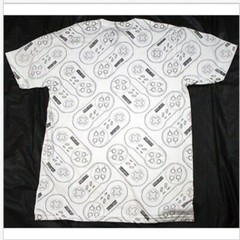 SNES Super Nintendo Mens Controllers Retro Game Tee T-Shirt Size Large