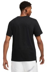 $73 NIKE AIR JORDAN JUMPMAN CREW T-SHIRT & PRO SNAPBACK SET BLACK WHITE sz M